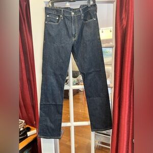 Levi's Men's Straight Jeans in Dark Blue